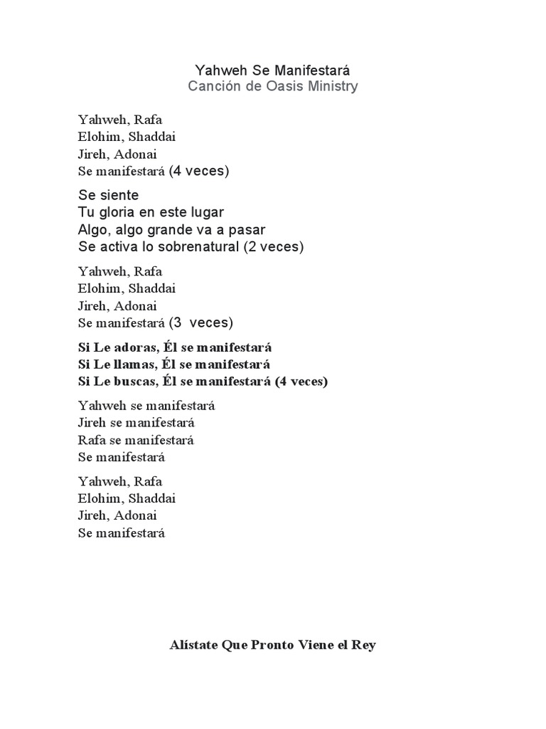 Letra y significado de 