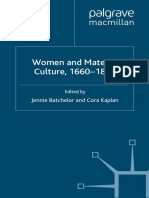 Jennie Batchelor, Cora Kaplan - Women and Material Culture, 1660-1830-Palgrave Macmillan (2007)