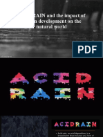 ACID RAIN and The Impact of Human Development