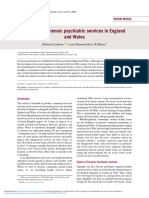 Community Forensic Psychiatric Services in England and Wales