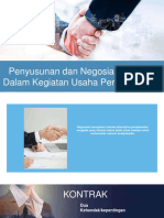 Materi Kontrak Negosiasi New