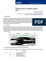 Current practice of piling works in Bangkok