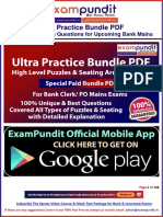 Ultra Practice Bundle PDF: Coding Decoding Questions For Upcoming Bank Mains