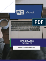 Habilidades Digitales: Módulo 1. Word Y Powerpoint