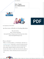 Doffer in Carding Machine Functions Types Specification Maintenance