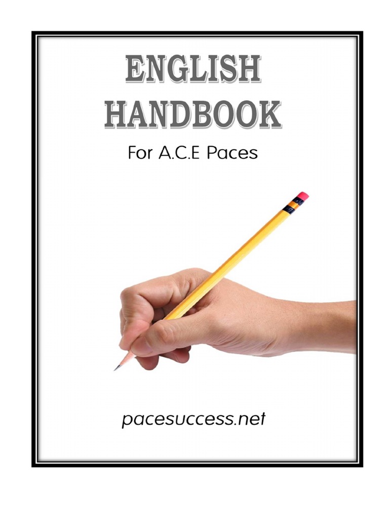 English Handbook For PACES PDF Verb Adverb