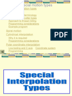 Special Interpolation Types Helical Motion