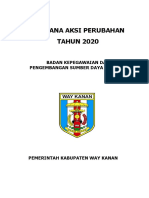 Rencana Aksi Perubahan 2020