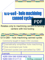 Relates Only To Machining Centers & Turning Centers With Live Tooling