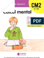 Calcul Mental cm2 Les Petits Devoirs