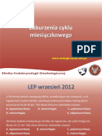 Httpsendogin - Wum.edu - Plsitesendogin.wum - Edu.plfileszaburzenia Miesiaczkowania PDF