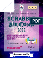 Scrabble Showdown 2022 Booklet