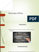 Business Ethics Guide Covering Principles, Standards & Importance