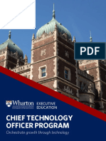 Chief Technology Officer Program Brochure
