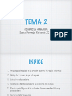 Presentacion Tema 2 PDF Psicologia