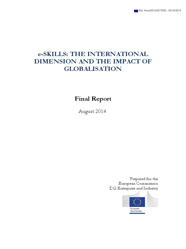 E-Skills International Report Final | PDF | Information And ...