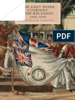 Penelope Carson - The East India Company and Religion, 1698-1858-Cambridge University Press (2013)