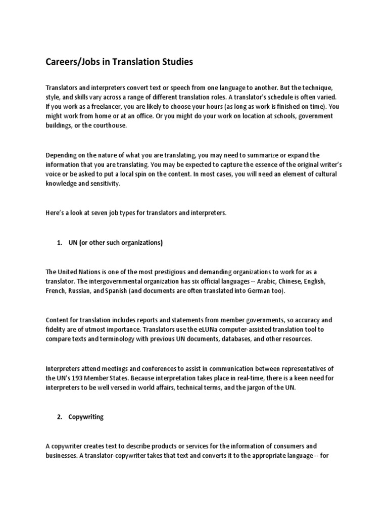 Image Result For Translation And Interpreting Jobs Prozjob Postings
