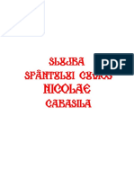 20 Iunie Slujba Sf. Cuv. Nicolae Cabasila