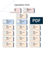 Organization Chart: Name Manager Name Asst. Manager