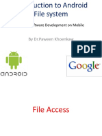 Introduction To Android File System