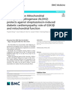 Retraction Note: Mitochondrial aldehyde dehydrogenase (ALDH2) protects against streptozotocin-induced diabetic cardiomyopathy: role of GSK3β and mitochondrial function