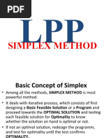 LPP Simplex