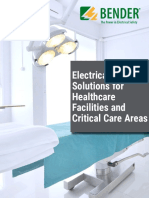 Electrical Safety Solutions For Healthcare Facilities and Critical Care Areas