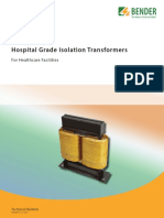 Hospital Grade Isolation Transformers: For Healthcare Facilities