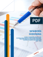 Sample - Newborn Screening Market - Global & Regional Perspectives Report, 2021