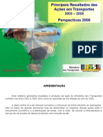 Resultados e perspectivas dos transportes 2003-2006