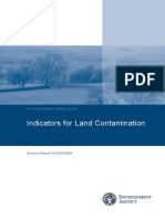 ESA - Indicators For Land Contamination