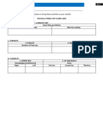 Instructions. Please Follow The Procedures in Doing These Activities On Your Module