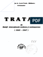 Aurel Preda Matasaru Tratat de Relatii Internationale Moderne Si Contemporane 1648 1947 PDF