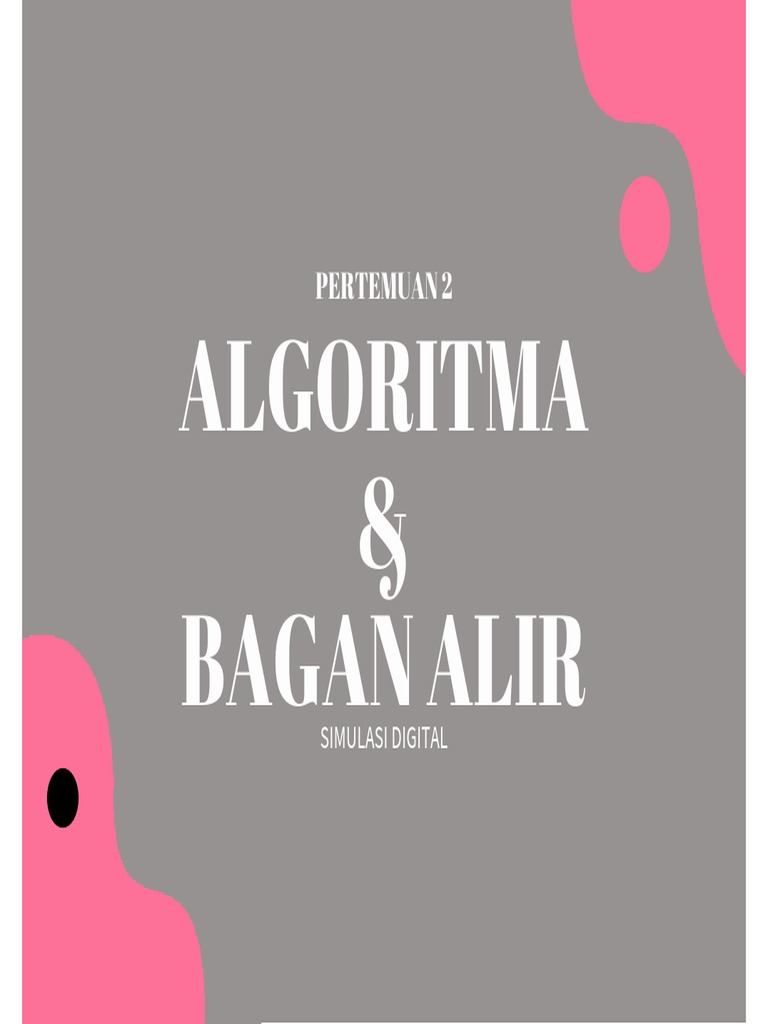 Algoritma Dan Flowchart | PDF