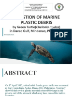 Ingestion of Marine Plastic Debris