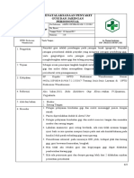 Format Sop Dan Daftar Tilik Penatalaksanaan Penyakit Gusi Dan Jaringan Periodontal