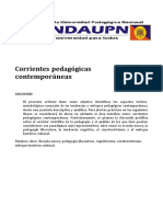 Corrientes Pedagogicas Contemporaneas 2022 Modulo 2