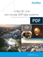 Amiblu NC Line: Non-Circular GRP Pipe Systems: Engineered To Strengthen The Cities We Love