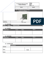 Procedimientos seguros moldajes