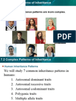 7.2 Human Inheritance Patterns PP-Bio
