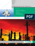 Medium & High Voltage Surge Capacitors: For Suppression of Voltage Surges & Switching Transients