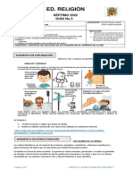 GUÍA No.3-VALORES Y PRINCIPIOS FAMILIARES