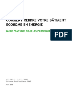 Comment Rendre Votre Bâtiment Econome en Energie: Guide Pratique Pour Les Particuliers