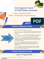 Panduan Proyek I - Tempe Beji Yang Mendunia