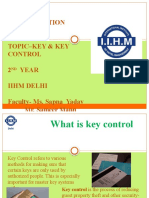 Key Control f-1