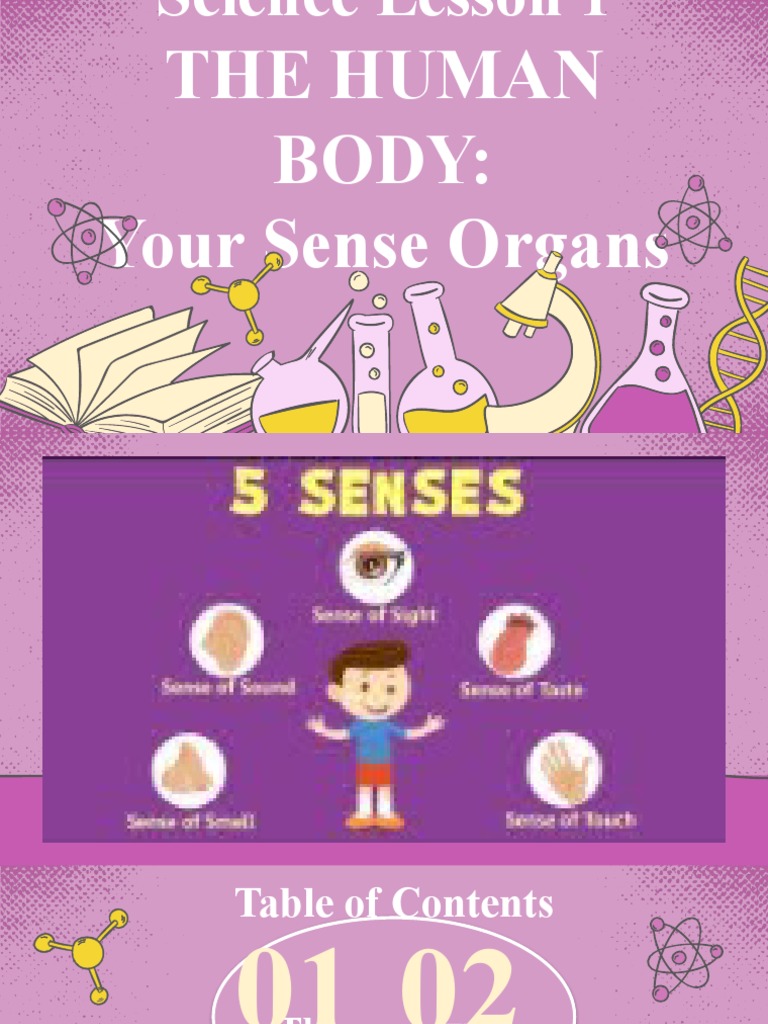 Science 1stQ Lesson 1 Sense Organs (Eyes and Ears) PDF Ear Eye