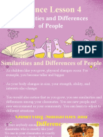 Science 1stQ Lesson 4 - Similarities and Differences of People
