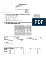 TRABAJO PRÁCTICO. Átomos, Moléculas, Modelos y Tabla