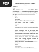 Contoh PPJB Tanah dan Bangunan | PDF
